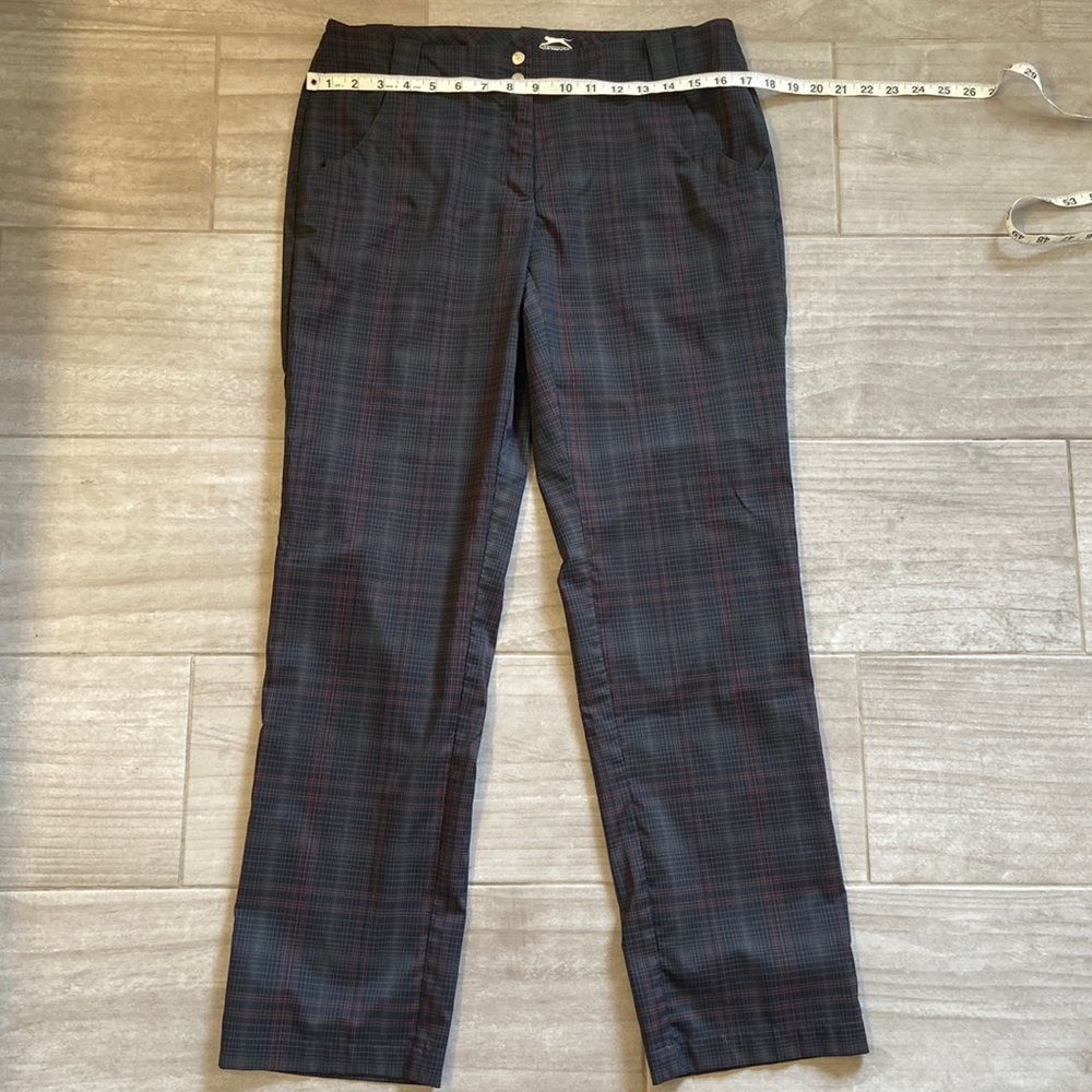 Slazenger black and red golf pants women’s size 8